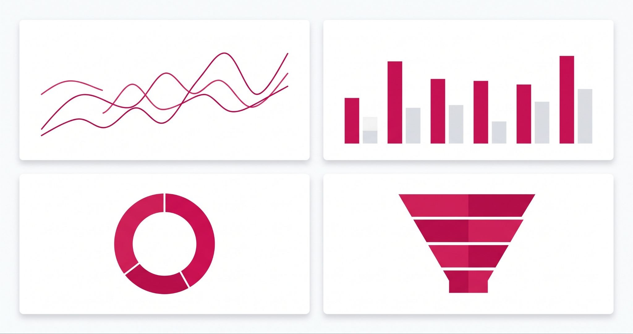  HubSpot digital marketing dashboard showing traffic sources, conversions and revenue by campaign