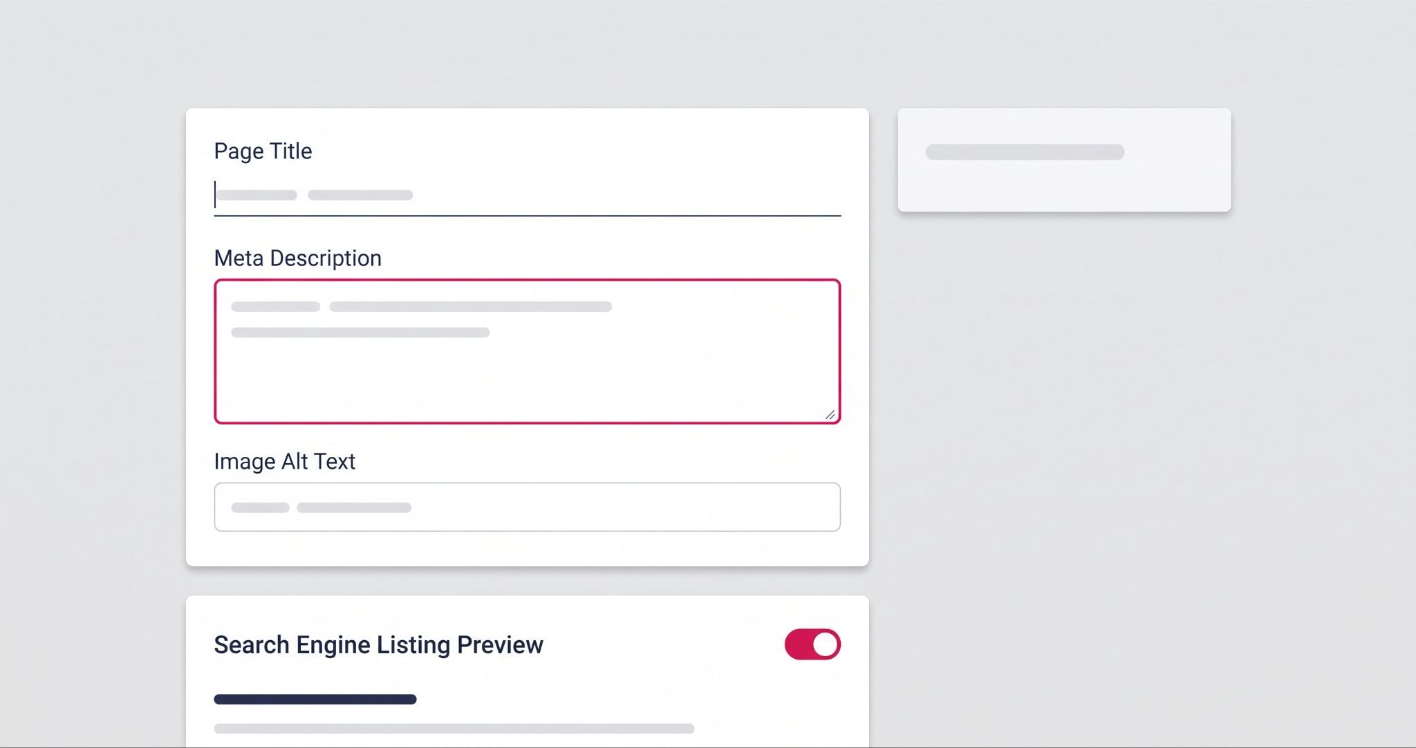 Shopify meta tag and alt text settings for SEO