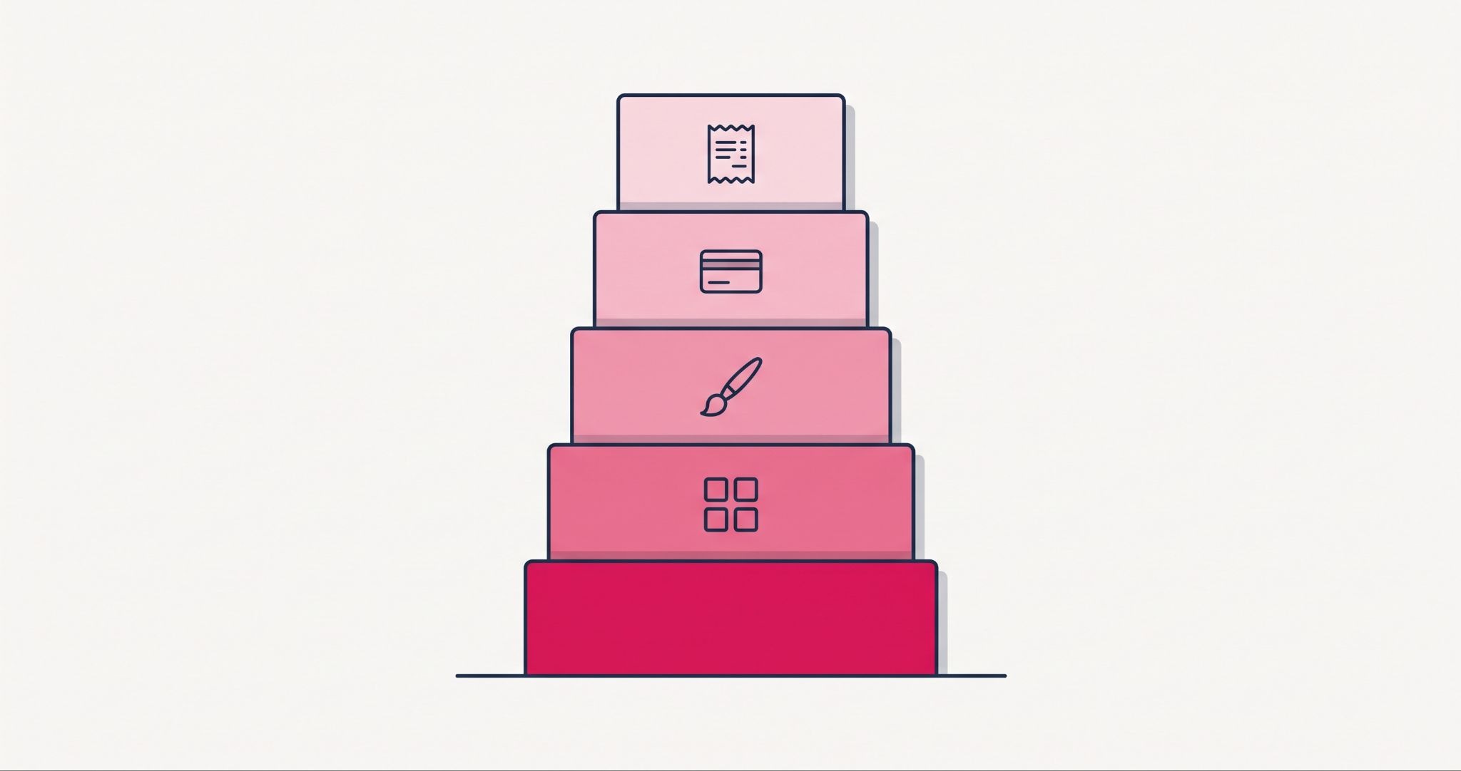 Cons of Shopify cost stack: plan fee, apps, theme, payment processing and GST building the real monthly cost