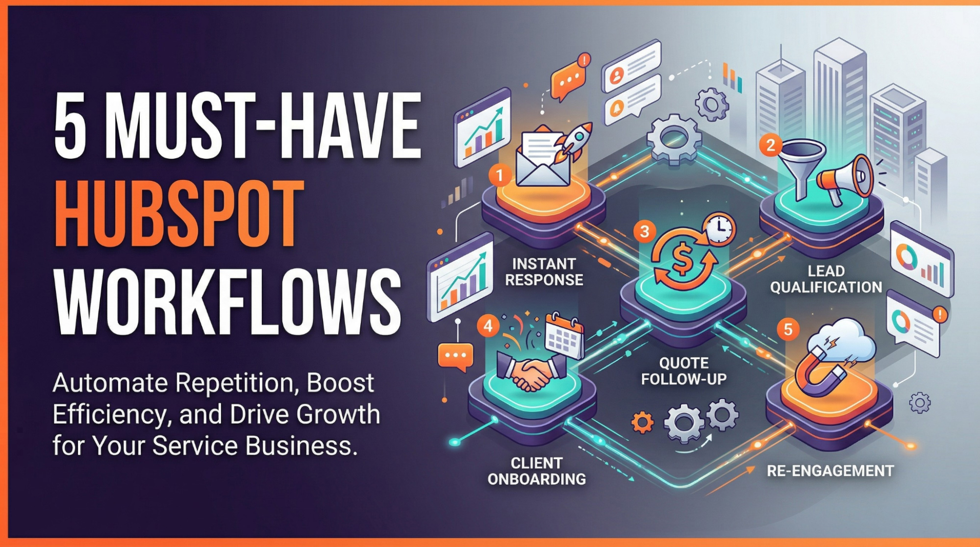 5 HubSpot Workflows Every Service Business Should Automate First